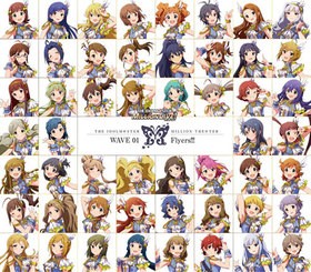 THE IDOLM@STER MILLION THE@TER WAVE 01 Flyers!!![BD] 