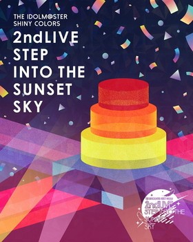 THE IDOLMSTER SHINY COLORS 2ndLIVE STEP INTO THE SUNSET SKY Blu-ray Discǡ 