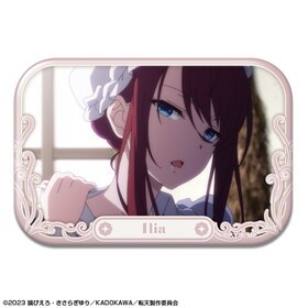 転生王女と天才令嬢の魔法革命 長方形缶バッジ デザイン11 イリア・コーラル A 