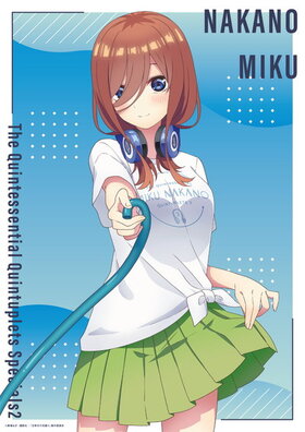 五等分の花嫁＊ クリアポスター 中野三玖 