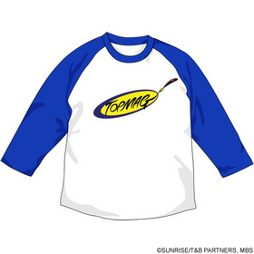 TIGERBUNNY TOPMAG 饰TġWHITEROYALBLUE-XL 