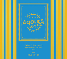 ֥饤֡󥷥㥤!! Aqours CLUB CD SET 2018 GOLD EDITION[ָ] 